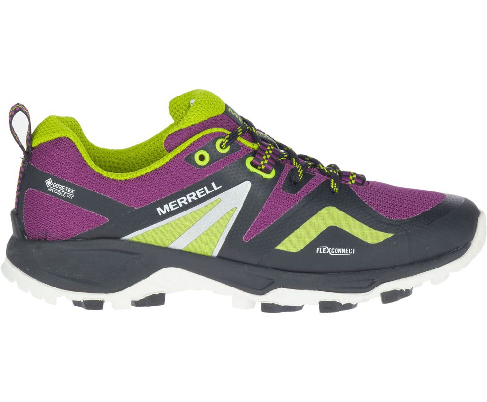 Tenis Senhora - Merrell Mqm Flex 2 Gore-Tex® - Pretas/Roxo - ZAV943720